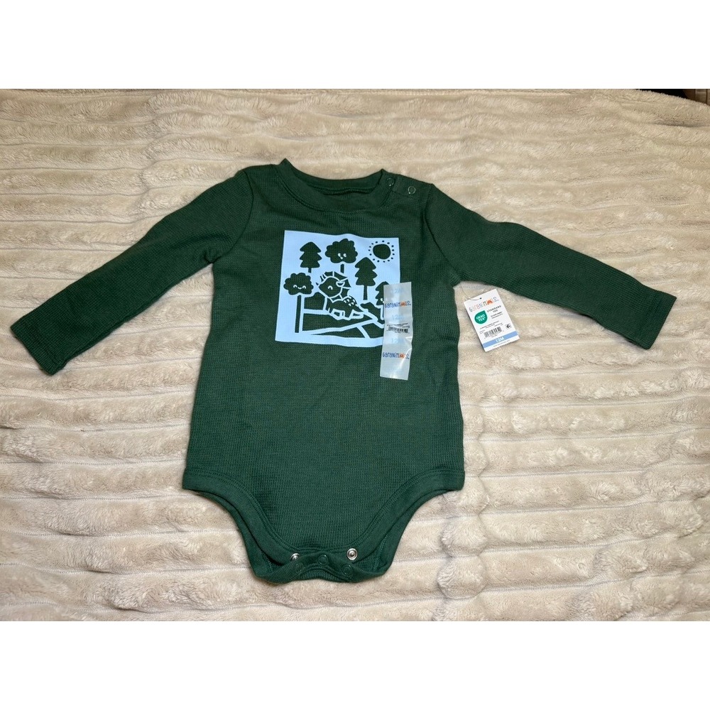 Garanimals Thermal Long-sleeved Onesie 12 months NWT